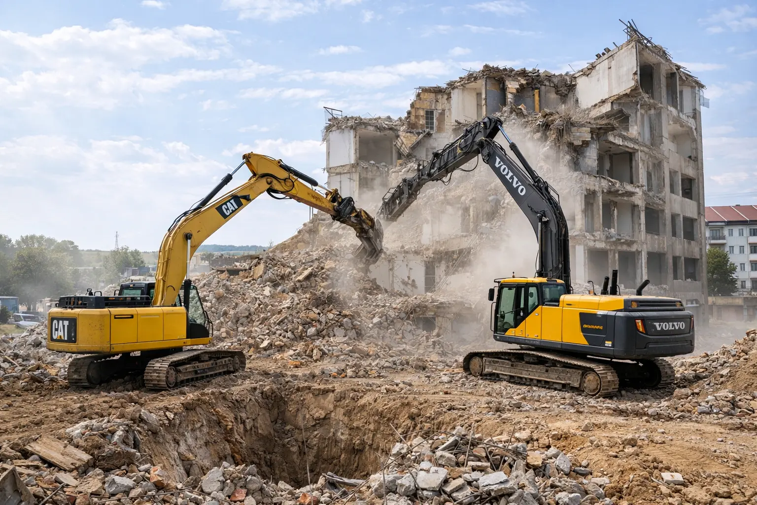 Demolări controlate DMC Group Zalău Sălaj